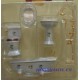 BAÑO DE PORCELANA CON CINCO PIEZAS CON DUCHA