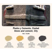 SET DE PIGMENTOS NUMERO 3: PIEDRA, CEMENTO, CARBON Y MADERA
