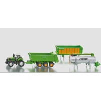 DEUTZ-FAHR CON REMOLQUE JOSKIN, 1/87