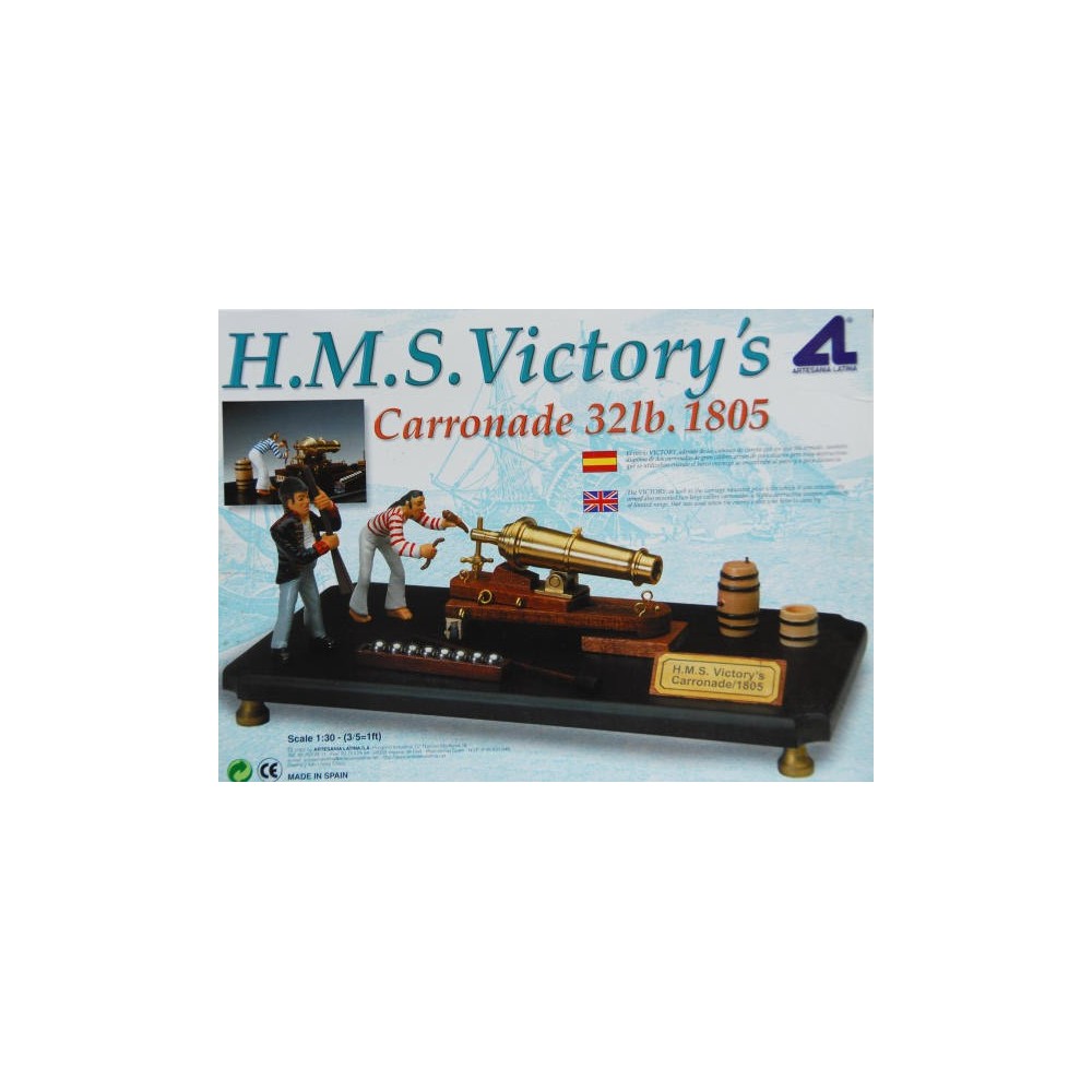 H.M.S. VICTORY´S CARRONADE 1805, 1/30