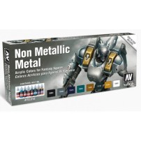 72212 METAL NO METALICO: SET PINTURAS, 8 UNID