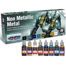 72212 METAL NO METALICO: SET PINTURAS, 8 UNID  (ANGEL GIRALDEZ)