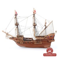 GOLDEN HIND, GALEON DE SIR FRANCIS DRAKE, 1/55