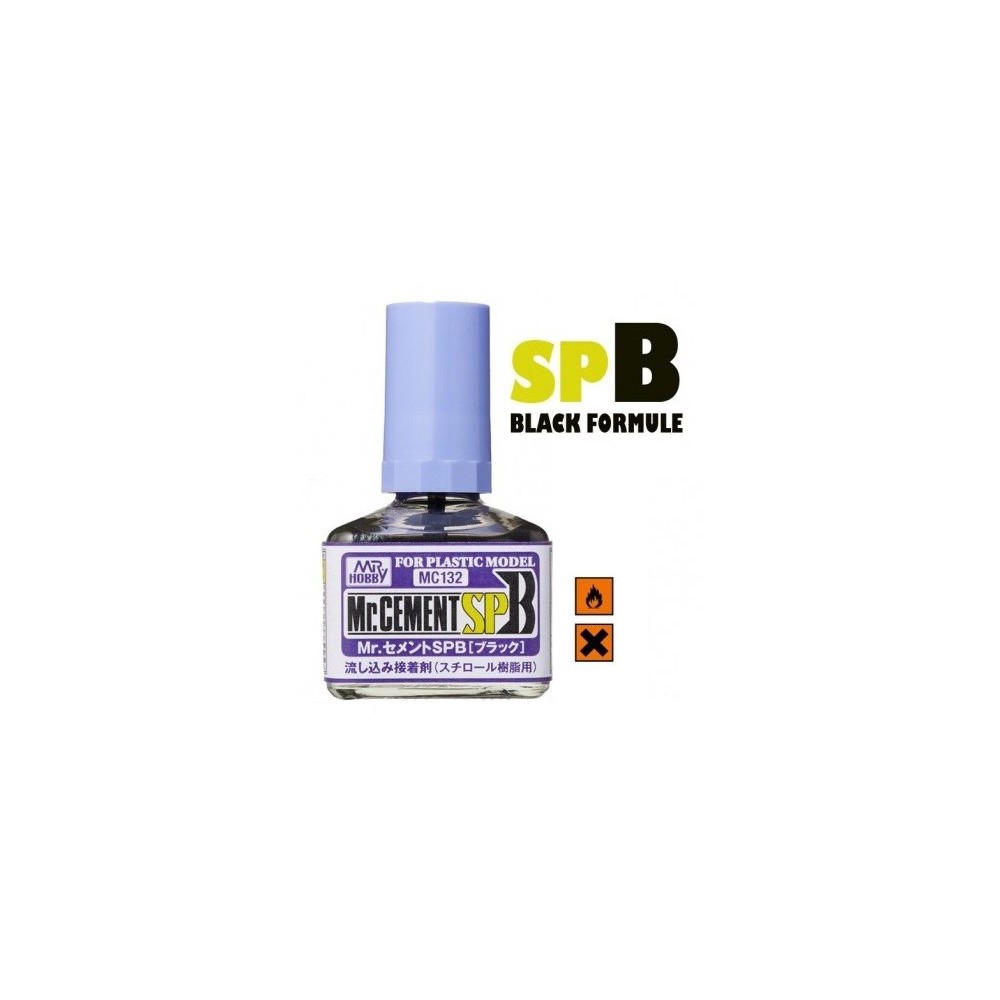 MR.CEMENT "SPB" (SOLUCION NEGRA), 40 ML