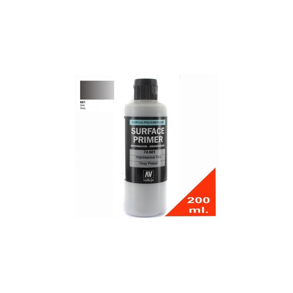 SURFACE PRIMER GRIS IMPRIMACION, 200 ML