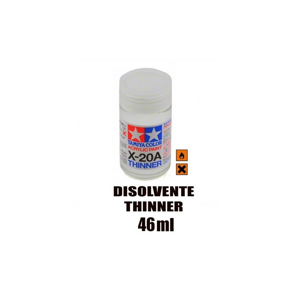 X-20A, DISOLVENTE PARA ACRILICO, 46 CC