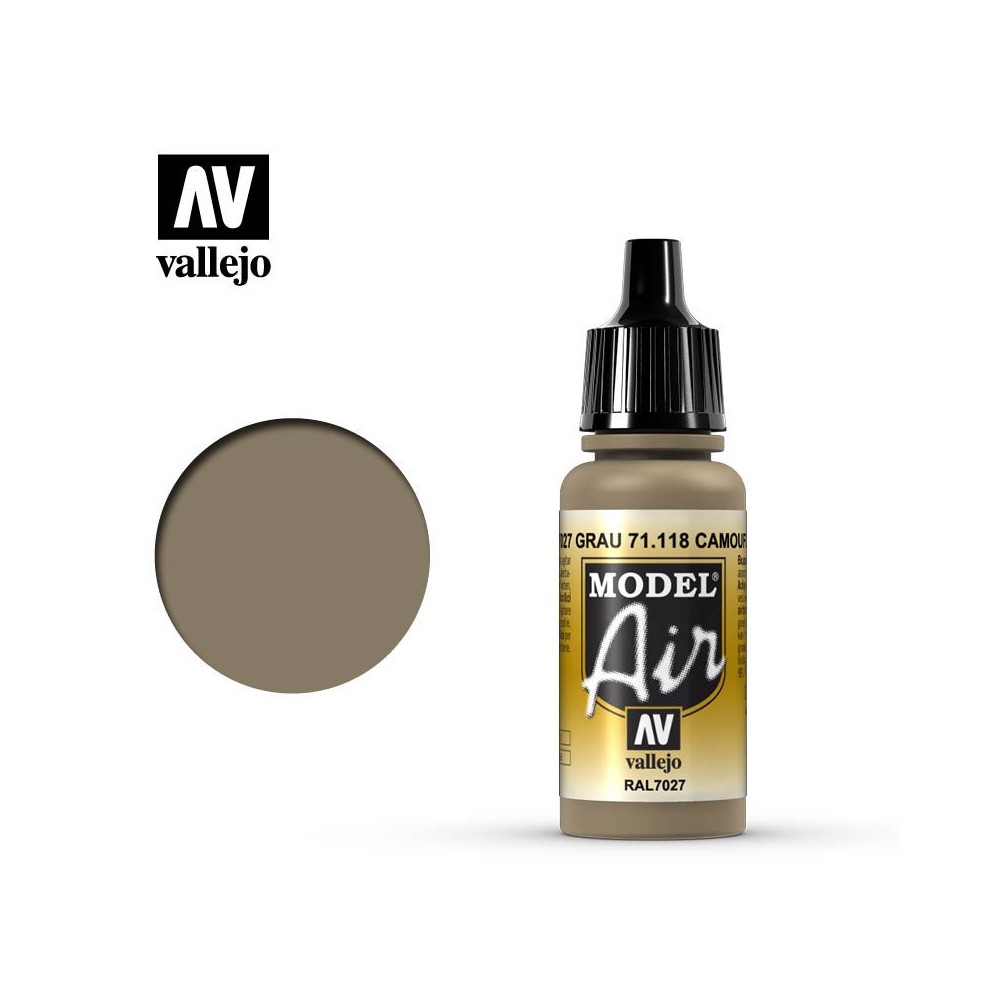 71118 GRIS WWII RAL7027, 17 ML