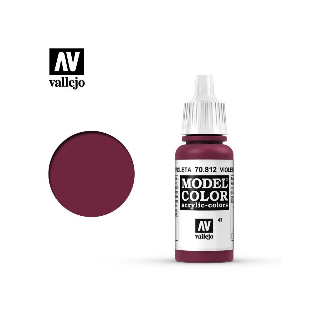 70812/43 ROJO VIOLETA, 17 ML