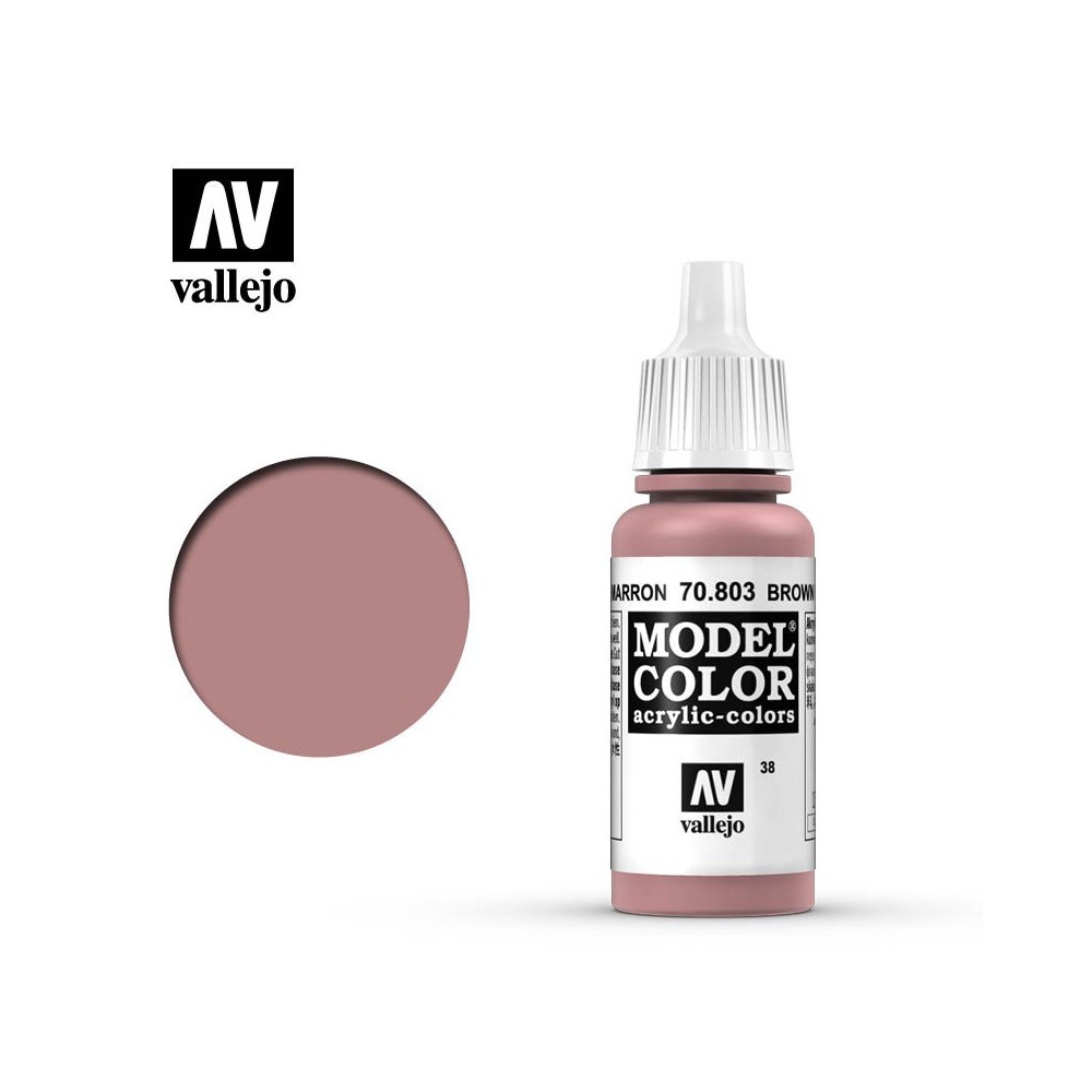 70803/38 ROSA MARRON, 17 ML