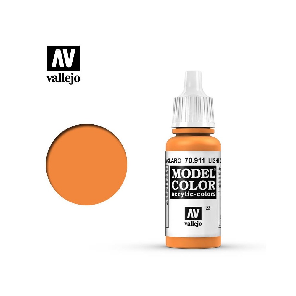 70911/22 NARANJA CLARO, 17 ML