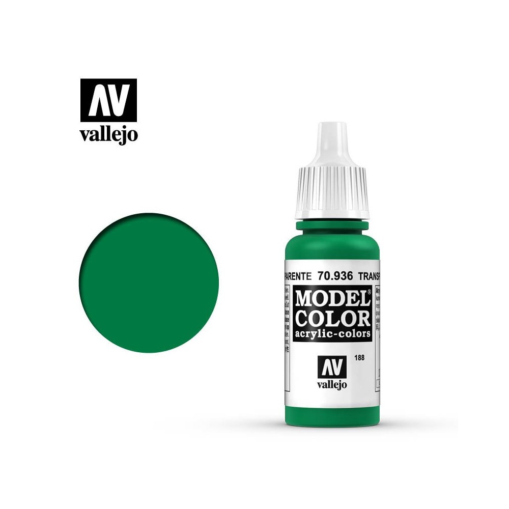 70936/188 VERDE TRANSPARENTE, 17 ML  (DESCATALOGADO)