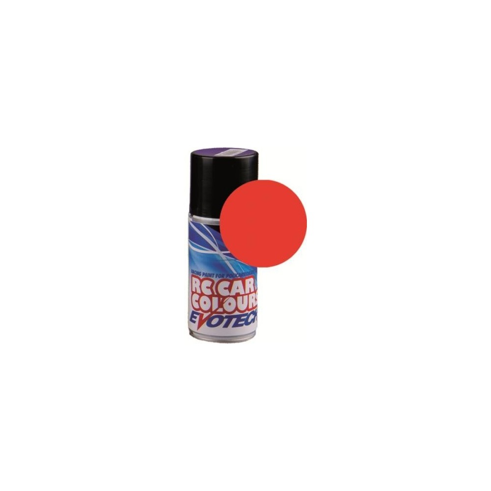 ROJO FLUORESCENTE, 150 ML  (SPRAY POLICARBONATO)