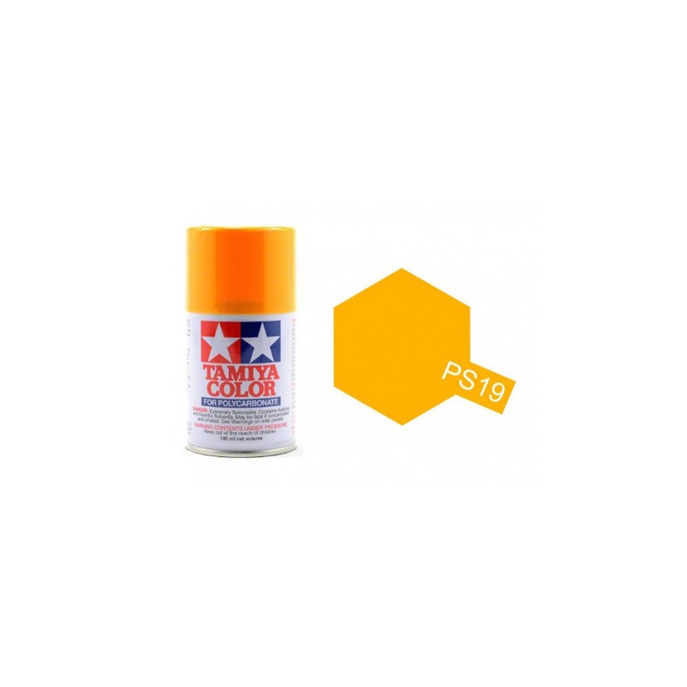 PS-19, SPRAY POLICARBONATO COLOR AMARILLO CAMEL, 100 ML