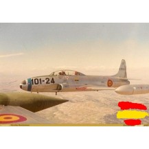 T-33A SHOOTINH STAR, 1/72 C/ CALCAS ESPAÑOLAS