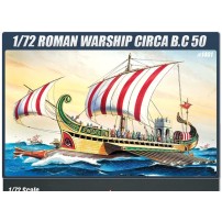 BARCO DE GUERRA ROMANO 1/72