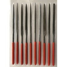 JUEGO DIEZ LIMAS DE 3X140 MM
