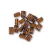8524 CUADERNAL DE NOGAL 2 ORIFIOS 3 MM, 18 UNID