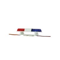 LUZ, LED ROTATIVO DOBLE ANGULO ROJO/AZUL