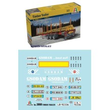 TRAILER PORTA TRONCOS 1/24