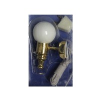 APLIQUE DE PARED CON UN GLOBO BLANCO  (12 VOL)