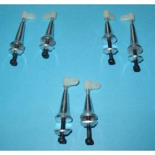 ESCUADRA DE ALUMINIO, 6 UNID