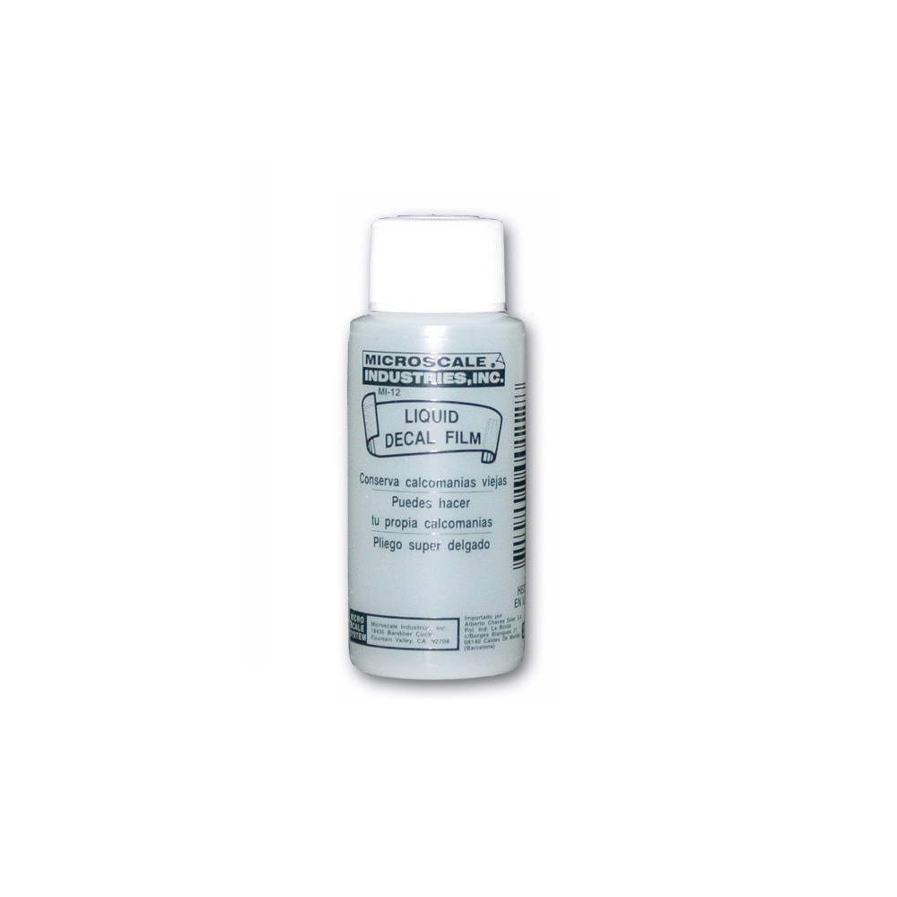 MICRO LIQUID DECAL FILM, 30 ML  (FIJADOR DE CALCAS)