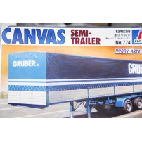 CANVAS SEMI-TRAILER 1/24