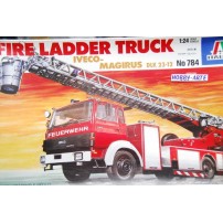 FIRE LADDER TRUCK IVECO MAGIRUS 1/24