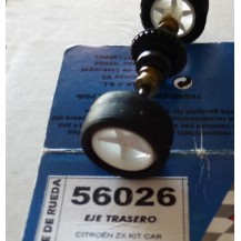 ZX KIT CAR, EJE TRASERO