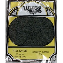 F54, ESPUMA ENREDADERA VERDE CONIFERA
