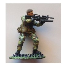SOLDADO COMANDO MARINE FRANCES, 55 MM