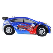 FLASH RALLY XR4 EBL CON MOTOR BRUSHLESS EN COLOR AZUL