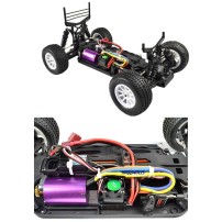 FLASH RALLY XR4 EBL CON MOTOR BRUSHLESS EN COLOR NEGRO