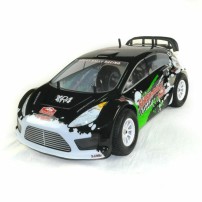 FLASH RALLY XR4 EBL CON MOTOR BRUSHLESS EN COLOR NEGRO