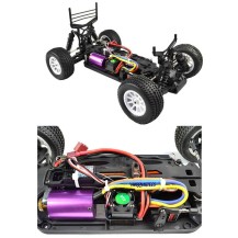 FLASH RALLY XR4 EBL CON MOTOR BRUSHLESS EN COLOR ROJO