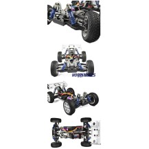 VRX-2E, BUGGY CON MOTOR BRUSHLESS  (AZUL)