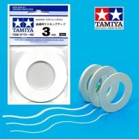 3 MM, CINTA ADHESIVA PARA ENMASCARAR EN CURVAS