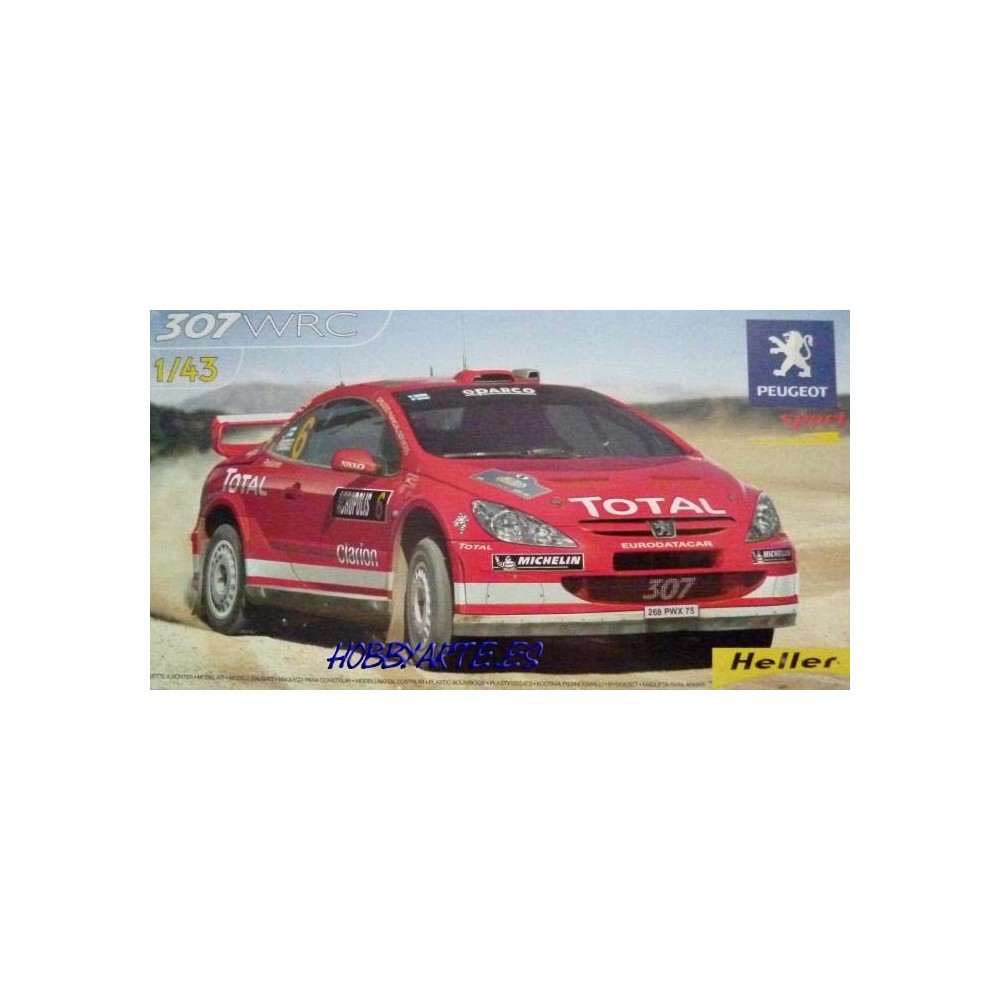 PEUGEOT 307 WRC 2004 R. DE L´ACROPOLIS, 1/43