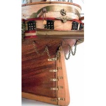 US CONSTELLATION, FRAGATA AMERICANA DE 1798, 1/85