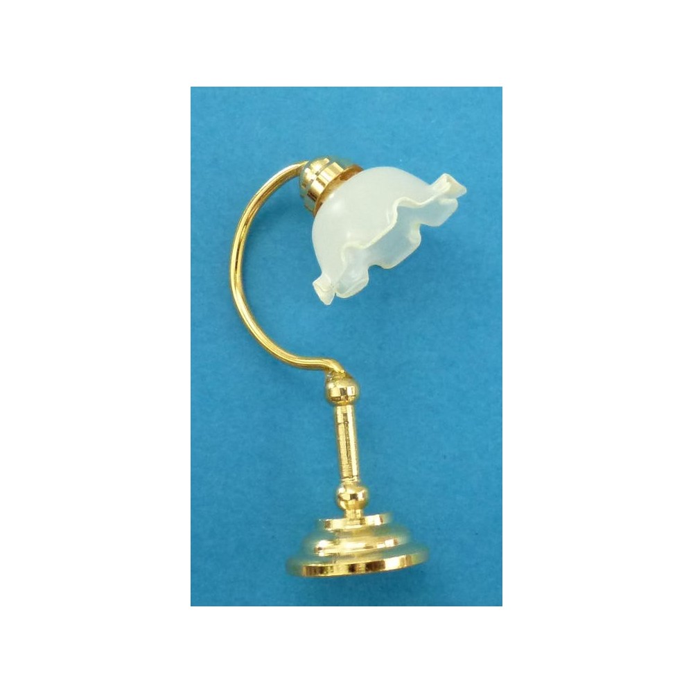 LAMPARA DE MESA DE LATON