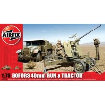 BOFORS GUN + TRACTOR, 1/76