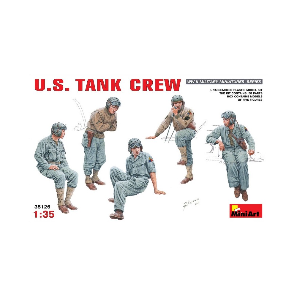 FIGURAS U.S. DE TANQUE, 1/35