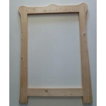 MARCO ANTIGUO 50X70 CM INTERIOR y 65,5X91 CM EXTERIOR EN PINO
