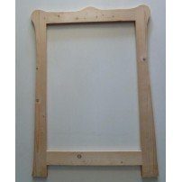 MARCO ANTIGUO 50X70 CM INTERIOR y 65,5X91 CM EXTERIOR EN PINO