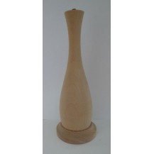PIE DE LAMPARA ESTILO DE HAYA, 30,5 CM DE ALTO