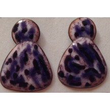 PENDIENTES TRIANGULARES RECORTADOS  (2,4X3,5 CM)