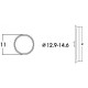 AROS DE ADHERENCIA DC 12,9-14,6 MM, 10 UNID