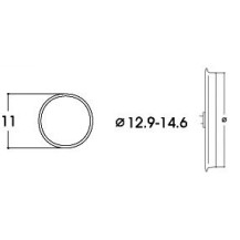 AROS DE ADHERENCIA DC 12,9-14,6 MM, 10 UNID