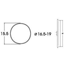 AROS DE ADHERENCIA DC 16,6-19 MM, 10 UNID