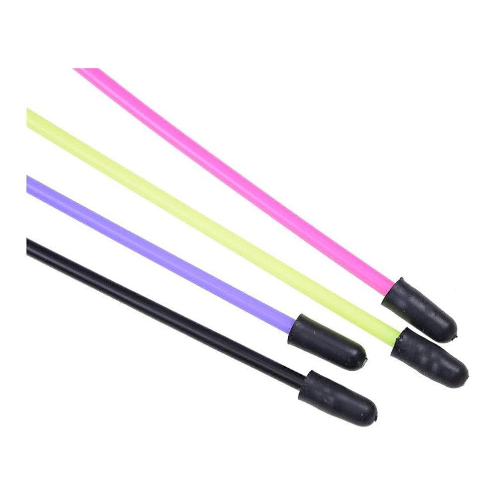 TUBO DE ANTENA ROSA FLUORESCENTE CON CAPUCHON